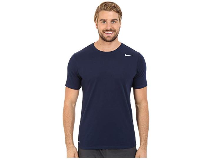 Nike Dri-fittm Version 2.0 T-shirt (obsidian/obsidian/matte Silver) Men's T Shirt