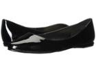 Nine West Speakup Flat (black Patent Synthetic) Women's Dress Flat Shoes