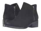 Cole Haan Hayes Flat Bootie (black Suede) Women's Boots