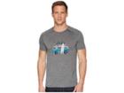 Icebreaker Sphere Merino Short Sleeve Crewe Van Surf Life (metal Heather) Men's Clothing