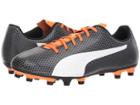 Puma Puma Spirit Fg (puma Black/puma White/shocking Orange) Men's Soccer Shoes