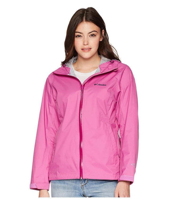 Columbia Evapourationtm Jacket (bright Lavender/intense Violet) Women's Coat