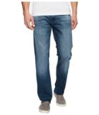 Mavi Jeans Zach Regular Rise Straight Leg In Mid Shaded Williamsburg (mid Shaded Williamsburg) Men's Jeans