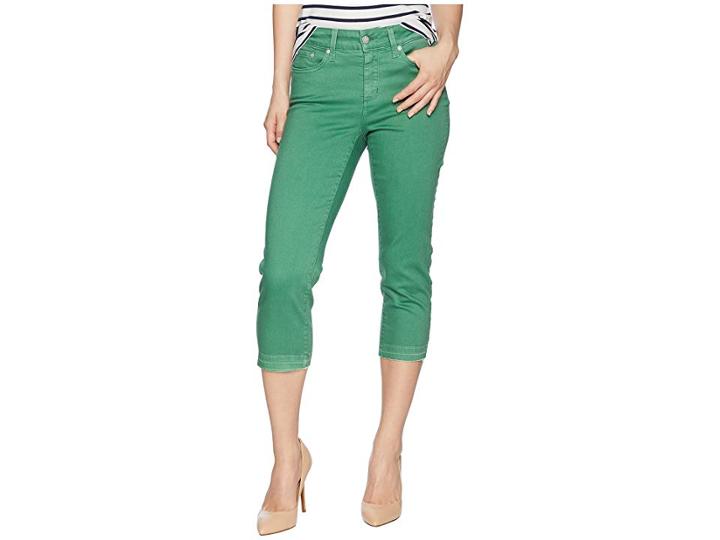 Nydj Petite Petite Capris In Cactus United States (cactus United States) Women's Jeans