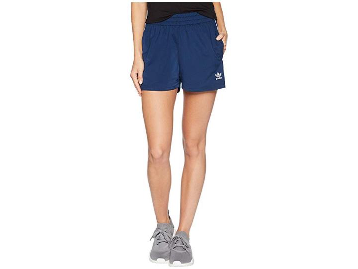 Adidas Originals 3-stripes Shorts (collegiate Navy) Women's Shorts
