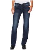 Rock And Roll Cowgirl Rival Straight Leg In Dark Vintage W6t4593 (dark Vintage) Women's Jeans