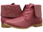 Volcom Exhibition (chili Red) Women's Lace-up Boots
