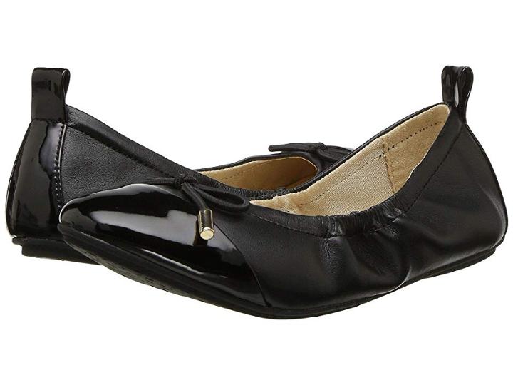 Yosi Samra Kids Miss Solange (toddler/little Kid/big Kid) (black/black) Girls Shoes