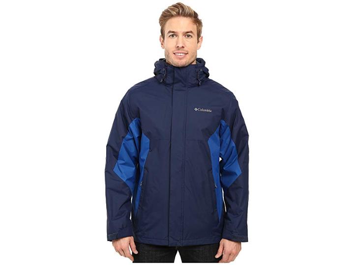 Columbia Eager Air Interchange Jacket (collegiate Navy/marine Blue) Men's Coat