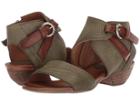 Miz Mooz Chatham (olive) Women's Dress Sandals