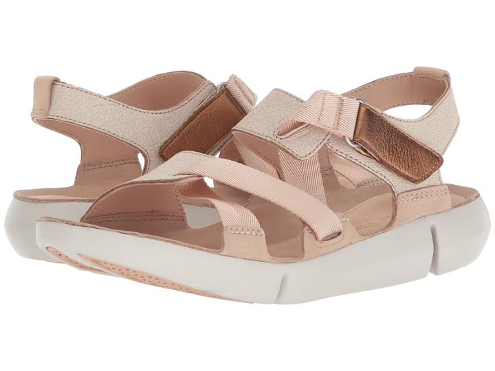 Clarks Tri Clover (sand Combi) Women's Sandals