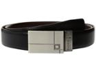 Florsheim Pebble Grain Reversible Belt (black/brown Reversible) Men's Belts