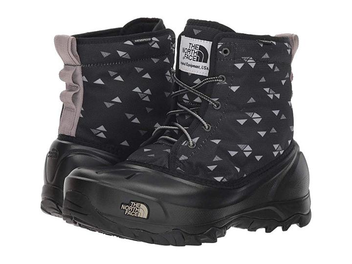 The North Face Tsumoru Boot (tnf Black Triangle Weave Print/foil Grey) Women's Cold Weather Boots