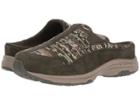 Easy Spirit Traveltime 280 (green/green Multi Suede) Women's Shoes