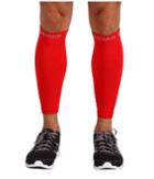 Zensah Compression Leg Sleeves (red) Athletic Sports Equipment