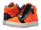 Giuseppe Zanotti Kids Veronica Sneaker (toddler) (orange) Kid's Shoes
