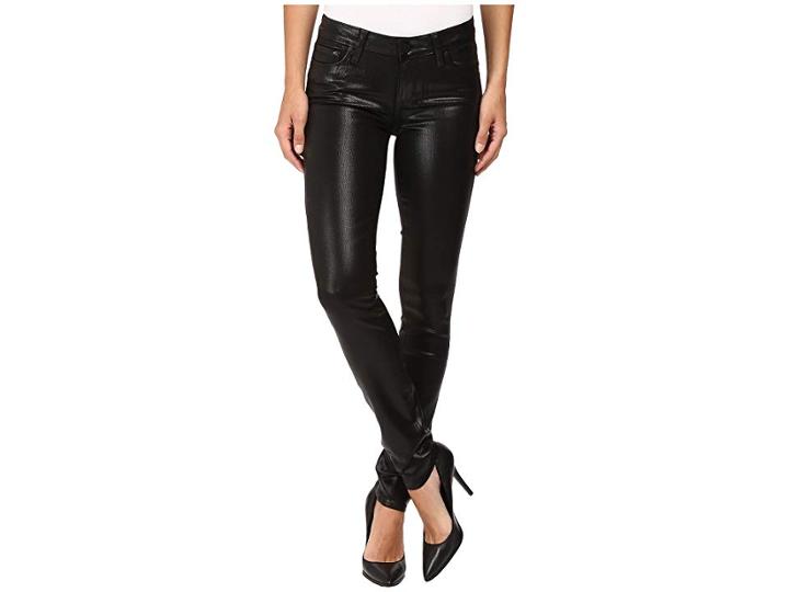 Paige Verdugo Ultra Skinny In Black Fog Luxe Coating (black Fog Luxe Coating) Women's Jeans