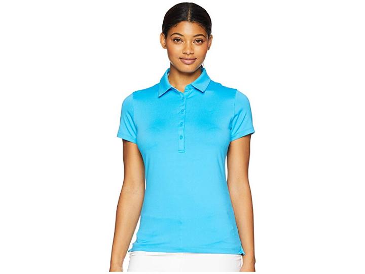 Under Armour Golf Zinger Polo (capri/capri/capri) Women's Short Sleeve Pullover