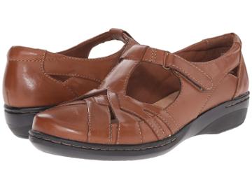 Clarks Evianna Doyle (tan Leather) Women's Shoes