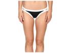 Seafolly Block Party Brazillian Pant (black) Women's Swimwear