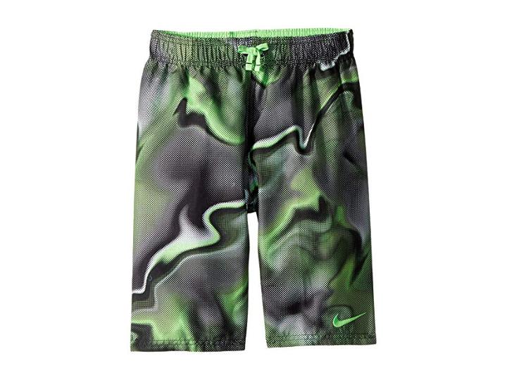 Nike Kids Amp Axis Breaker 8 Trunk (big Kids) (green Strike) Boy's Swimwear
