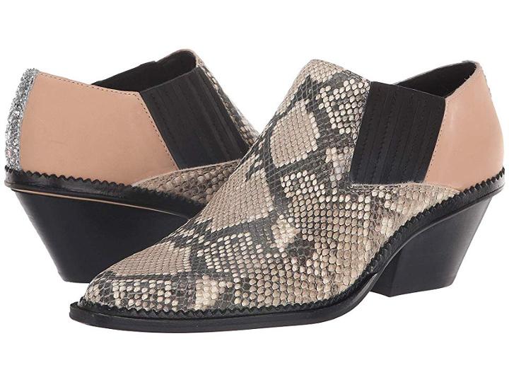 Dolce Vita Peny (snake Print Embossed Leather) Women's Boots