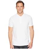 Perry Ellis Stretch Solid Jacquard Henley (bright White) Men's Clothing