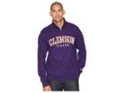Champion College Clemson Tigers Powerblend(r) 1/4 Zip (champion Purple) Men's Clothing