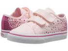 Vans Kids Style 23 V (infant/toddler) ((glitter Star) Heavenly Pink/true White) Girls Shoes