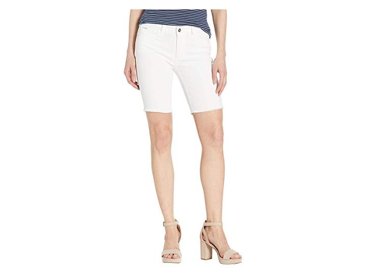 Bebe Bermuda Shorts (white) Women's Shorts