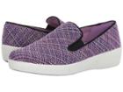 Fitflop Superskate Twill Knit (violet Mix) Women's Shoes
