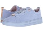 Ted Baker Kelleis (light Blue Suede) Women's Lace Up Casual Shoes