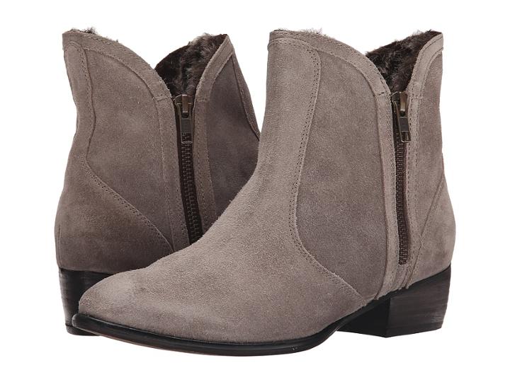 Seychelles Lucky Penny (taupe Fur) Women's Zip Boots