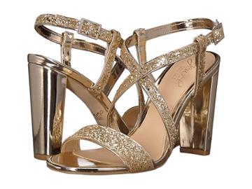 Jewel Badgley Mischka Diza (light Gold) Women's Shoes