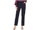 Tribal Petite Century Stretch Straight Fit Trousers (ink) Women's Casual Pants