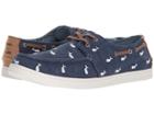 Toms Oceana Lace-up (embroidered Whale) Men's Shoes