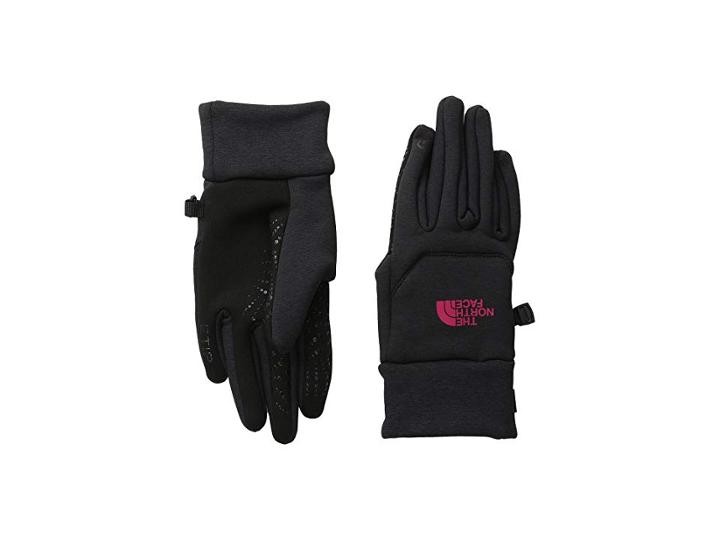 The North Face Etip Hardface Gloves (tnf Black/cherise Pink (prior Season)) Extreme Cold Weather Gloves