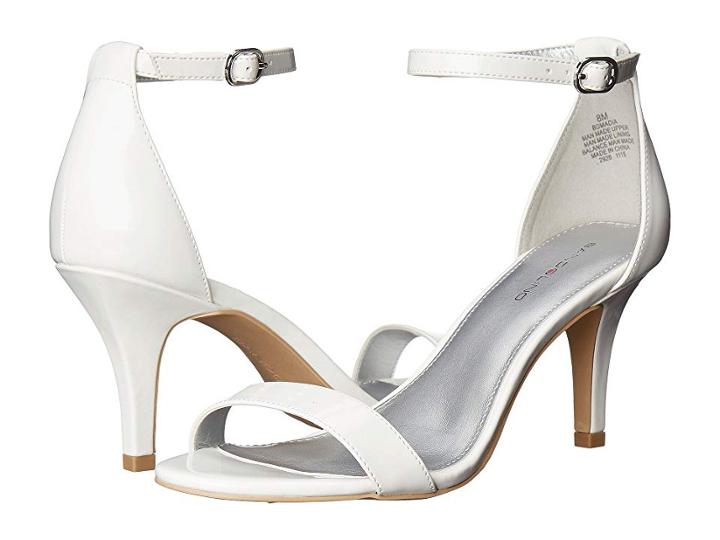 Bandolino Madia (white Synthetic Synthetic) High Heels