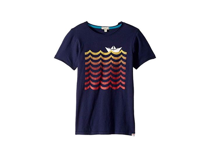 Appaman Kids Graphic Short Sleeve Tee (toddler/little Kids/big Kids) (eclipse) Boy's T Shirt