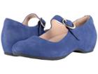 Dansko Linette (blue Milled Nubuck) Women's Maryjane Shoes