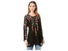 Johnny Was Autumn Bloom Tunic (black) Women's Clothing