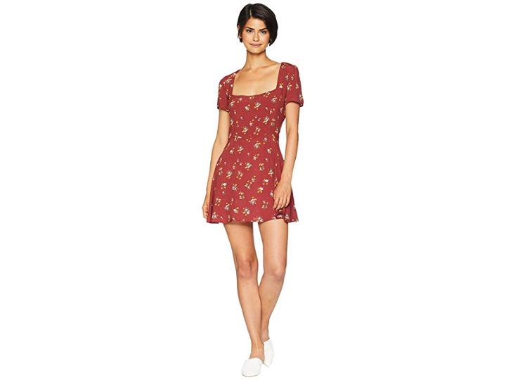 Flynn Skye Maiden Mini Dress (autumn Bunches) Women's Dress