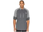Columbia Solar Shade Zero Woven Long Sleeve Shirt (grill) Men's Long Sleeve Pullover