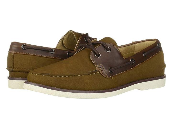 Kenneth Cole Unlisted Santon Boat (tobacco) Men's Shoes