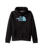 The North Face Kids Logowear Full Zip Hoodie (little Kids/big Kids) (tnf Black (prior Season)) Girl's Sweatshirt