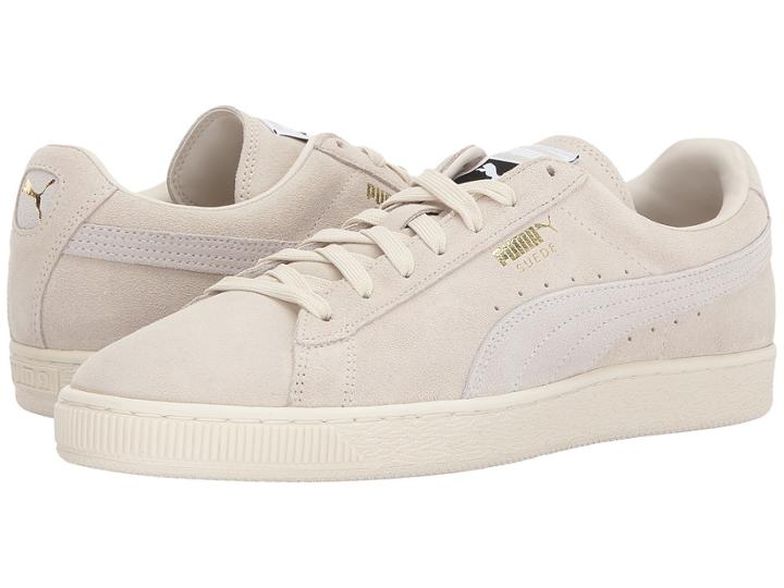 Puma Suede Classic + (birch/puma White) Men's Shoes