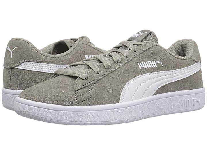 Puma Smash V2 (elephant Skin/puma White) Men's Shoes