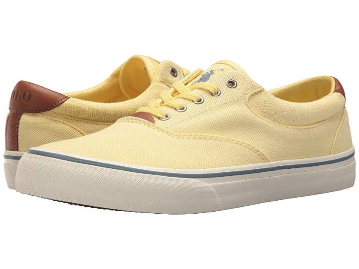 Polo Ralph Lauren Thorton Ii (banana Peel) Men's Shoes