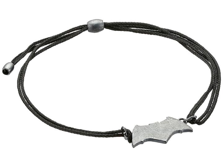 Alex And Ani Justice League Batman Kindred Cord Bracelet (hematite) Bracelet