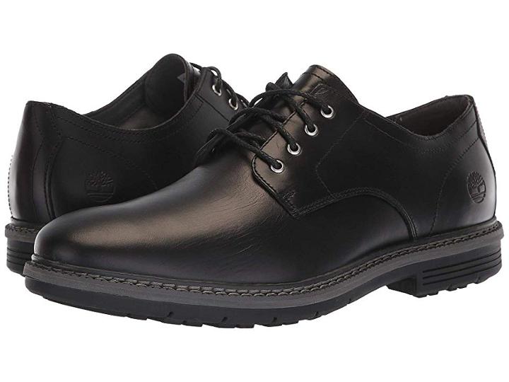 Timberland Naples Trail Oxford (black Full Grain) Men's Lace Up Casual Shoes
